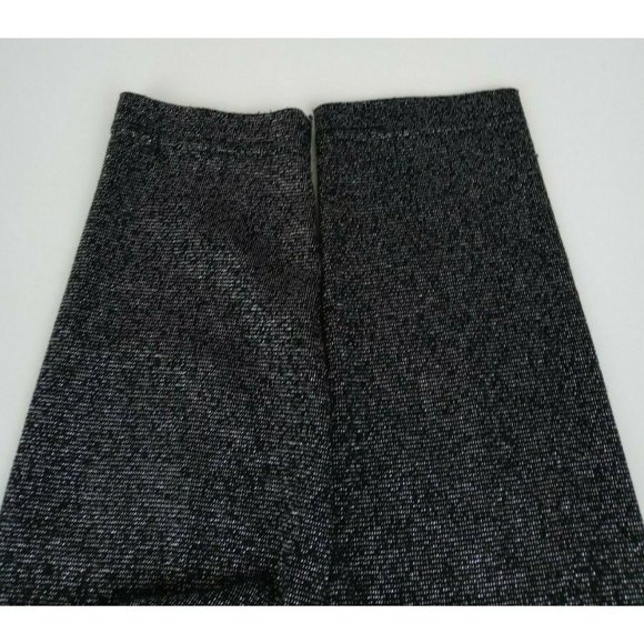 Perceptions Black & Silver Metallic Layered Blouse Size 14 - Picture 3 of 4